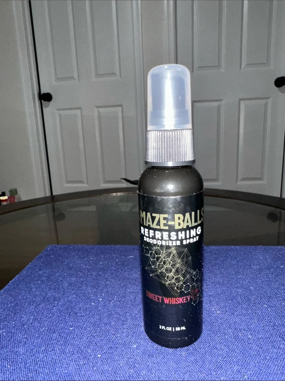 Refreshing Deodorizer Spray - Black (Sweet Whiskey)